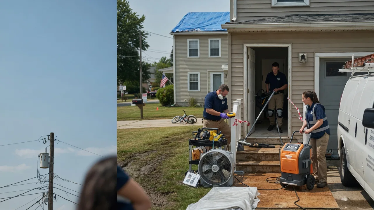 Water Damage Repair in Weston, OH near me